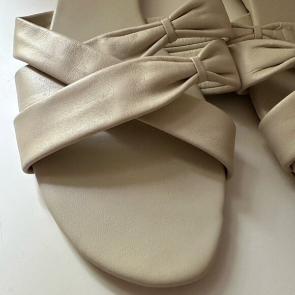 Zara Women’s leather sandals size 39 - Picture 3 of 14